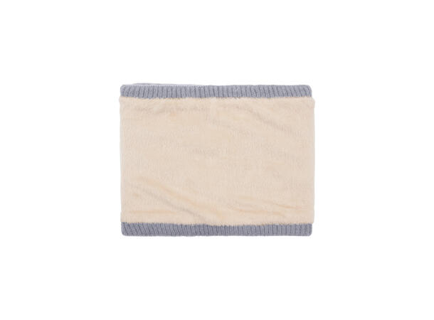 Dame hals m/delikat mønster grå Høst 