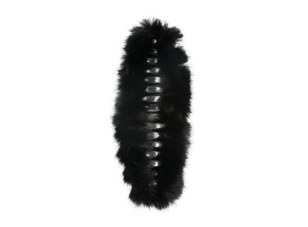 Hårklype "fake fur" sort 