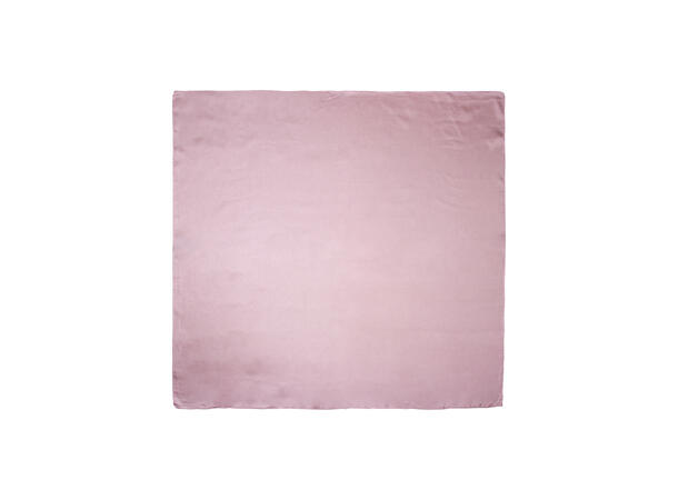 Skjerf ensfarget 70x70 rosa 