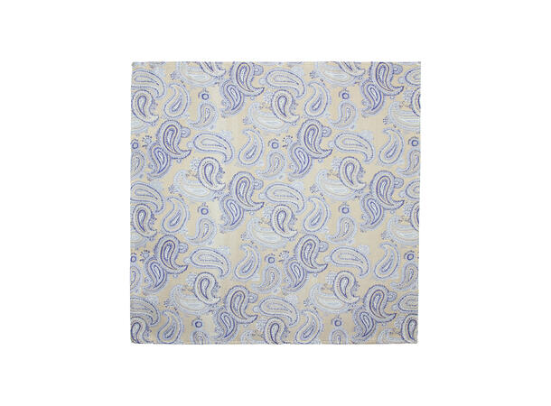 Sløyfe m/lommetørkle paisley beige 