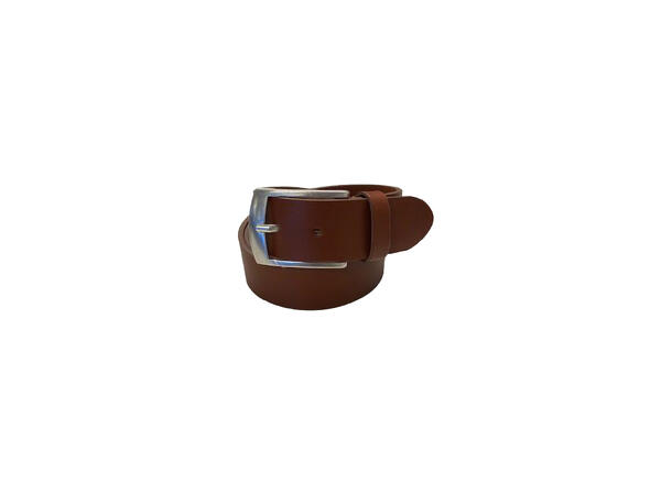 Belte Herre 4cm jeans cognac* 