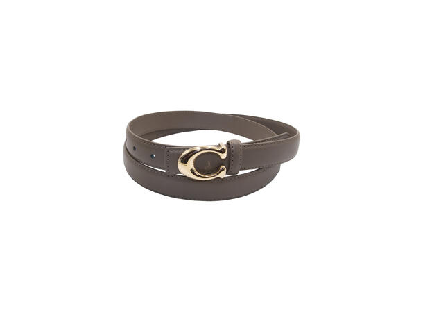 Belte klassisk "C" spenne 2,5cm taupe 