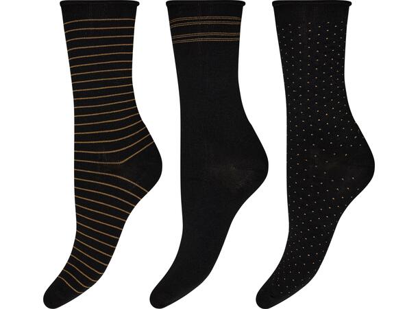 DECOY ankle sock fine knit bam Multicolour 37-41 - AW25 