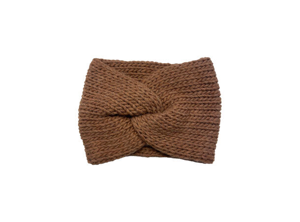 Dame Pannebånd ensfarget beige Høst26 