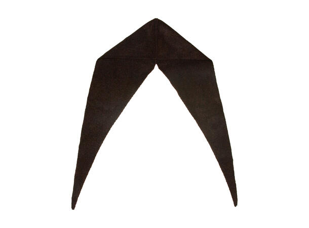 Dame lue m/hoodie & skjerf funsjon brun Høst26 