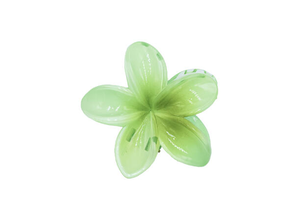 Hårklype blomst ensfarget grønn* 
