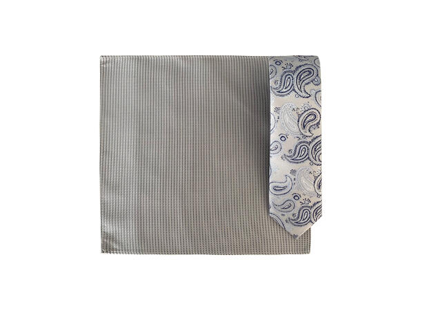 Konfirmant sett grå (slips/lommetørkle hengende) SS26 