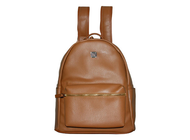 Ryggsekk "fashion" cognac m/butterfly logo 