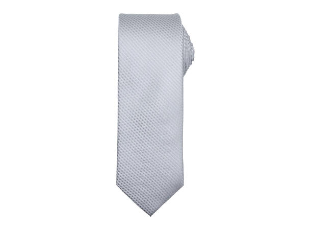 Santi Silkeslips 7,0cm ensf.m/struktur grå 