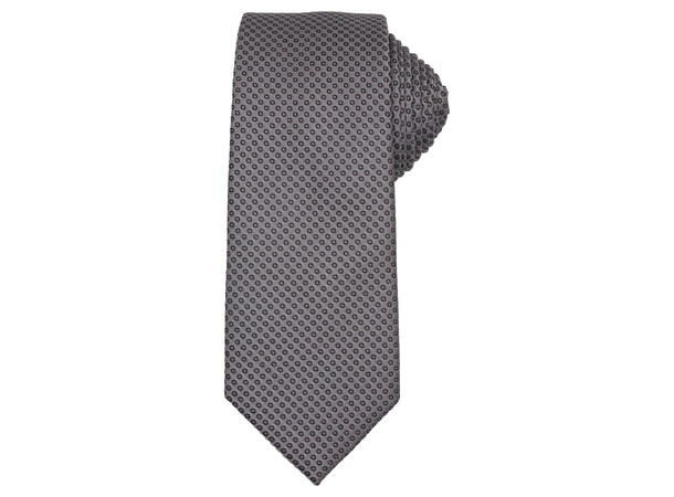 Santi Silkeslips 7,5 cm lurex sølv* 