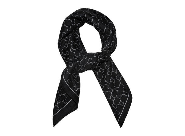 Skjerf klassisk 65x65 Sort 