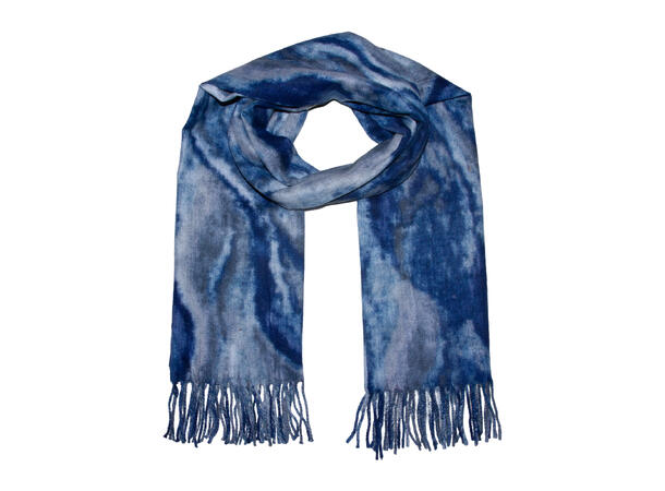 Skjerf waterfall 70x180 blå Høst26 