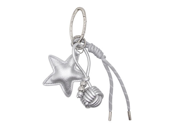 Veskepynt & Nøkkelring stjerne sølv trimmings sølv 