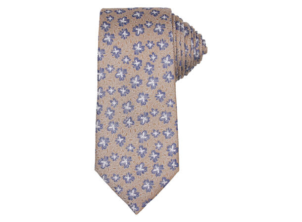 Santi Silkeslips blomstert 7,5 cm beige 