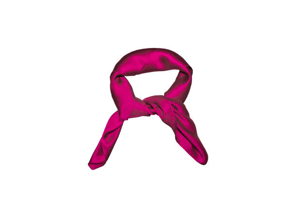 Skjerf ensfarget 70x70 sterk rosa 