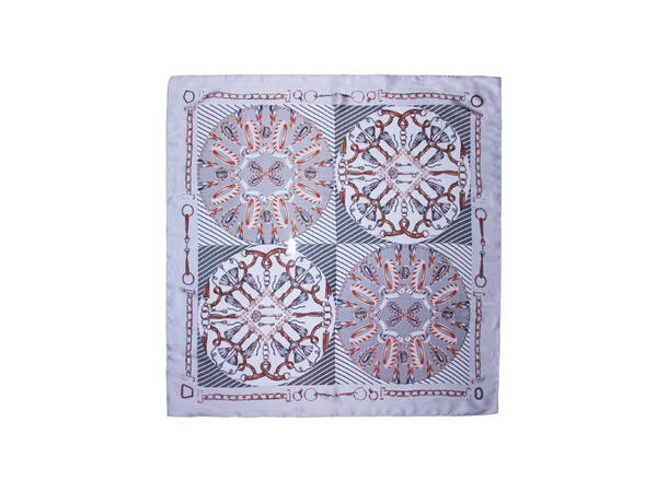 Skjerf seletøy 70x70 grå 