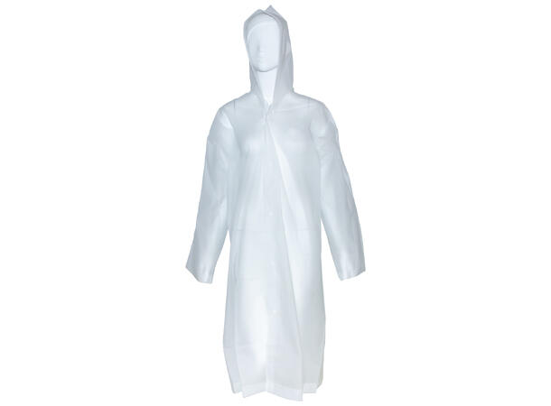Stavanger Regnjakke Onesize transparent str. 110x68cm 