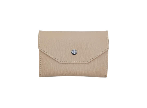 Veske til belter taupe m/sølv 