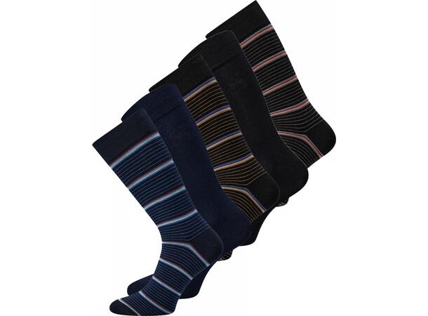 Claudio socks bamboo 5 pc FSC Flerfarget 40-47 - NOOS 