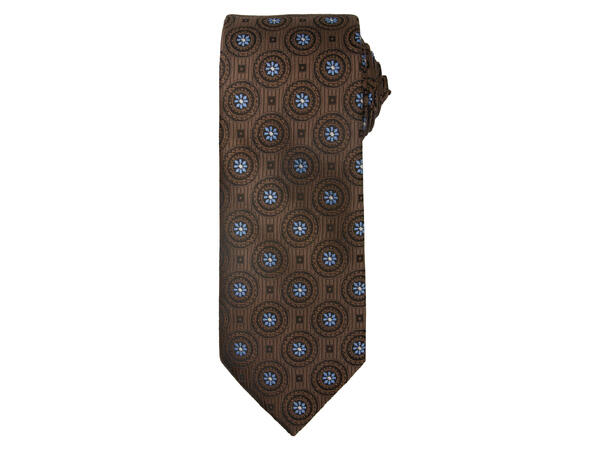 Da Vinci Slips 7,5cm mønstret brun 