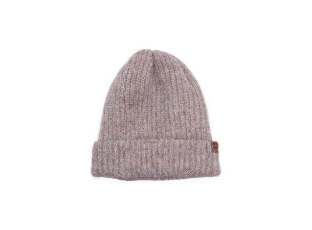 Dame lue m/oppbrett natur Høst 