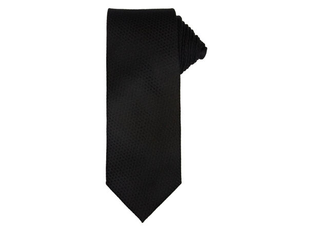 Santi Silkeslips 7,0cm ensf.m/struktur* sort 