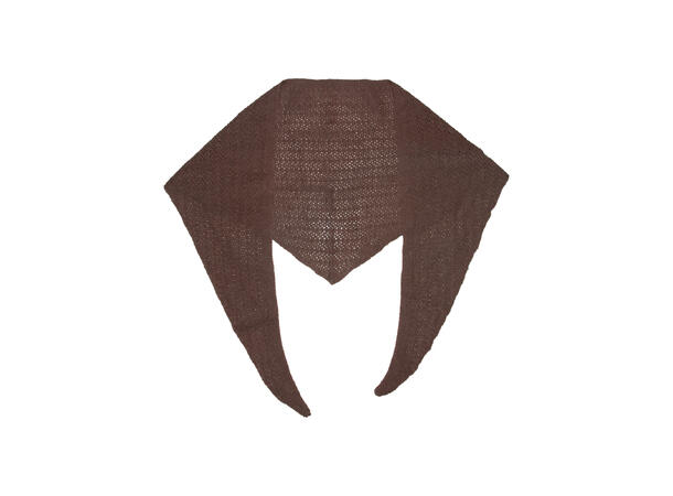 Sjal ensf. 47x180 beige Høst26 