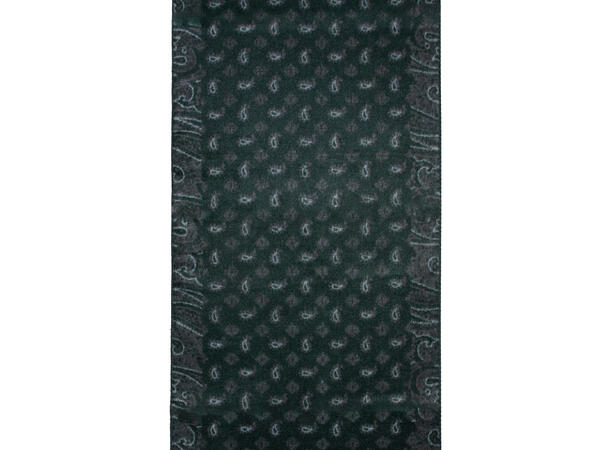 Skjerf herre mønstert 35x180 grønn Høst26 