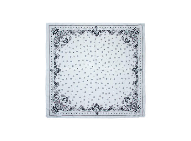 Skjerf klassisk 65x65 hvit* 