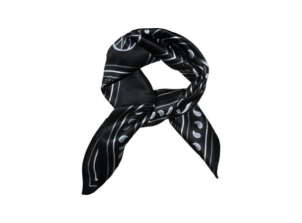 Skjerf klassisk SILKE 70x70 sort 