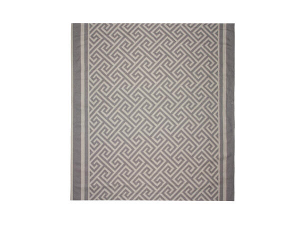 Skjerf labyrint 65x180 beige Høst26 