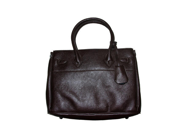 Veske skinn-look brun AW26 