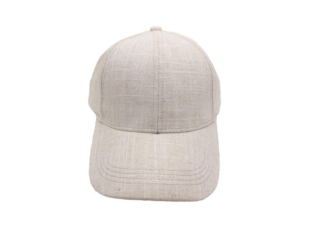 Caps "summer" lin camel SS26 