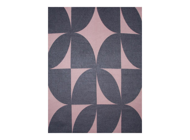 Dame skjerf m/rundinger 65x180 rosa Høst 