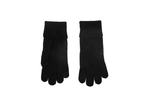 Dame vante m/mønster sort Høst 