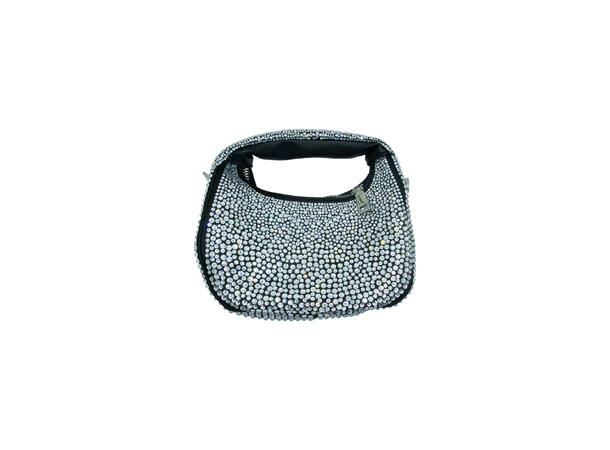 Håndveske Party sølv med hank 