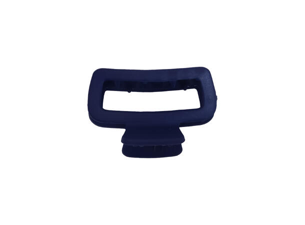 Hårklype 4,5x3cm ensfarget navy* 