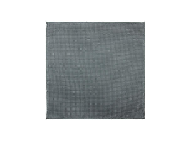 Santi silkeslips+lommetørkle mønstert* sett hengende grå 