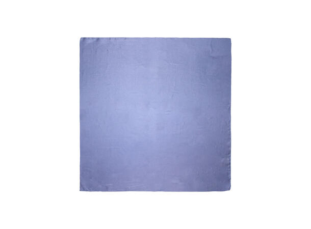 Skjerf ensfarget 70x70 sky blå 