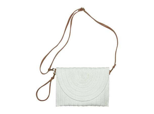 Veske "Summer" liten Clutch Offwhite SS26 
