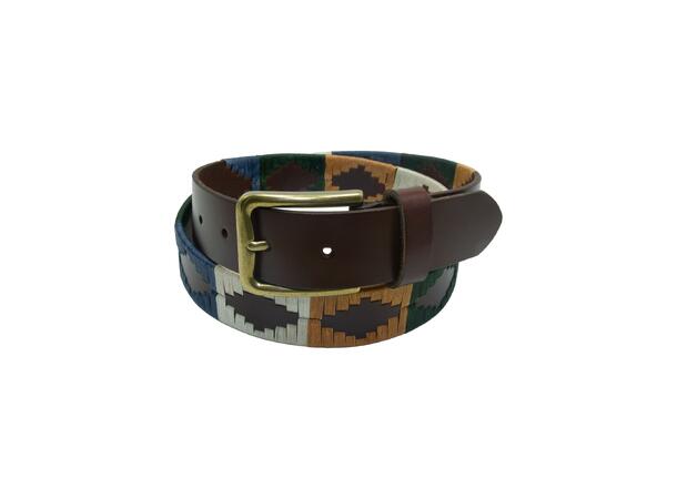 Belte Dame jeans 3cm Grønn Strl 85 