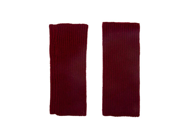 Dame armvarmer vinrød Høst26 