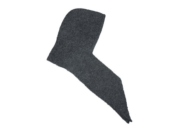 Hodeplagg m/skjerf 40x130 grå Høst26 