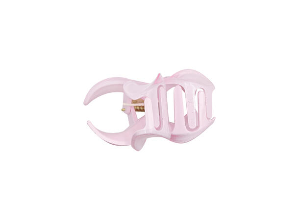 Hårklype blomst 2-farget rosa 