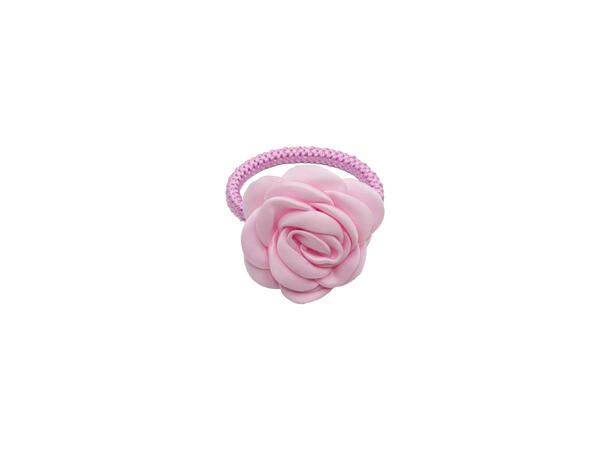 Hårstrikk m/rose rosa 