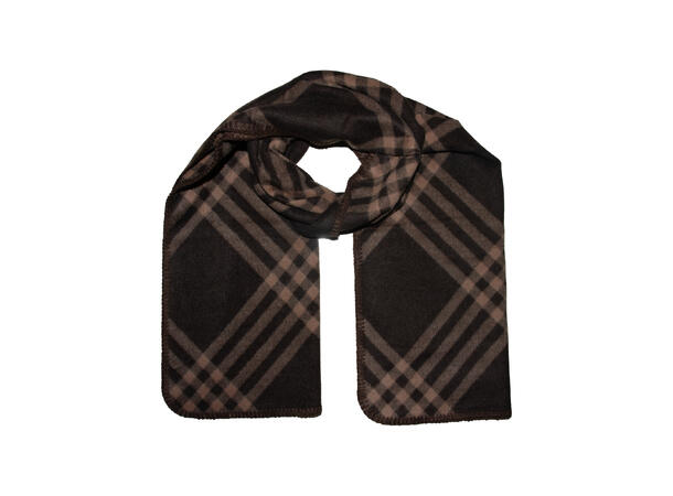 Skjerf klassisk 45x180 brun Høst26 