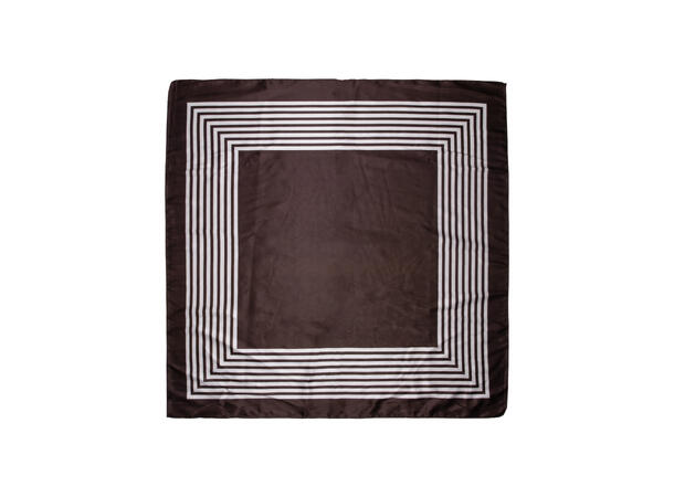 Skjerf klassisk 70x70 brun* 