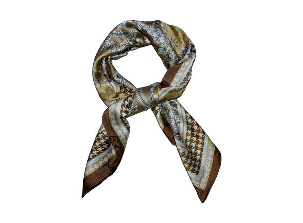 Skjerf paisley 70x70 grønn* 