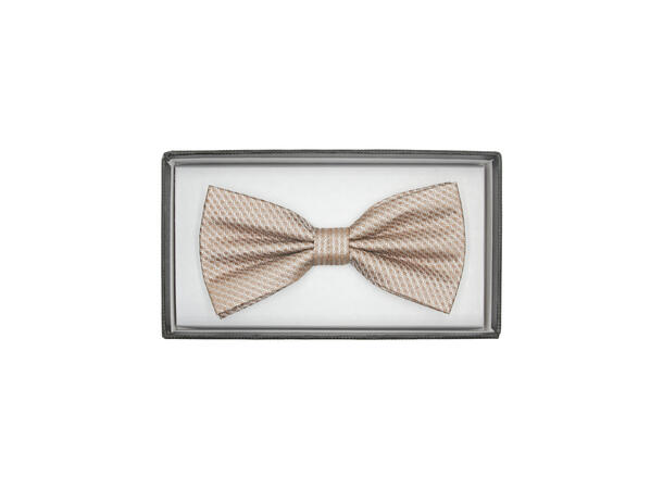 Sløyfe ensf. m/struktur beige 